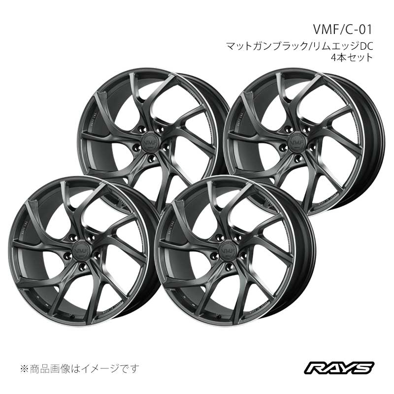 RAYS レイズ ベルサスモードフォージド C-01 アルミホイール4本セット【19×8.5J 5-114.3 INSET43 MK】12989854395MK×4