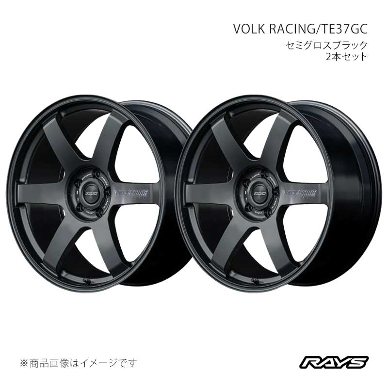 RAYS レイズ ボルクレーシング TE37GC アルミホイール2本セット【23×11.5J 5-130 INSET22 SG】0650A152222SG×2