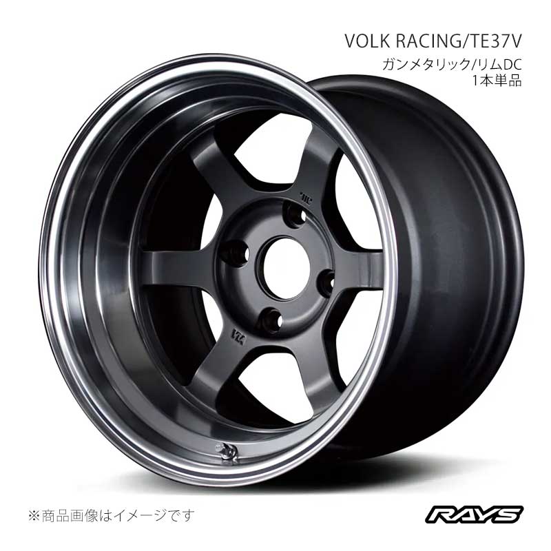 RAYS レイズ ボルクレーシング TE37V WRX STI VAB フロント/リア共用 アルミホイール1本単品【17×8.5J 5-114.3 INSET30 MF】05377853005MF|千歳交易 店
