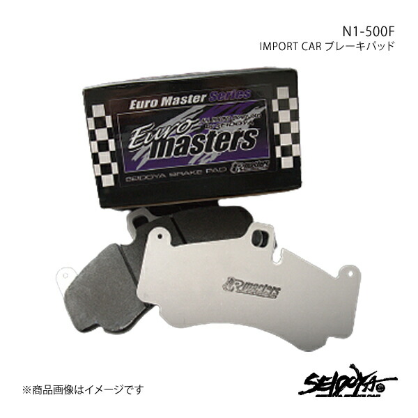 制動屋 セイドウヤ ブレーキパッド N1-500F フロント&リアセット BMW 7シリーズ E65/E66 740i SDY1020+SDY1051|千歳交易 店