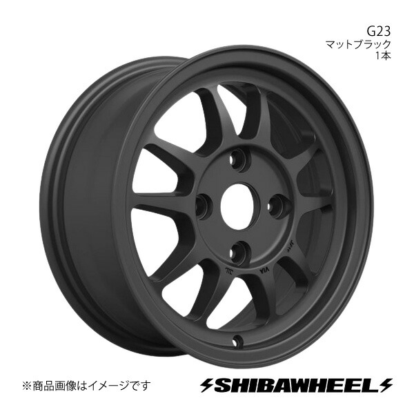 楽天市場】SHIBATIRE シバタイヤ シバホイール G23 アルミホイール1本