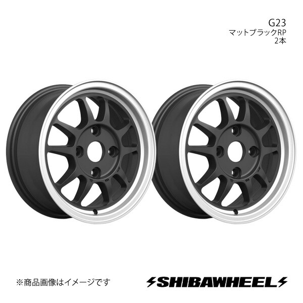 楽天市場】SHIBATIRE シバタイヤ シバホイール G23 アルミホイール4本