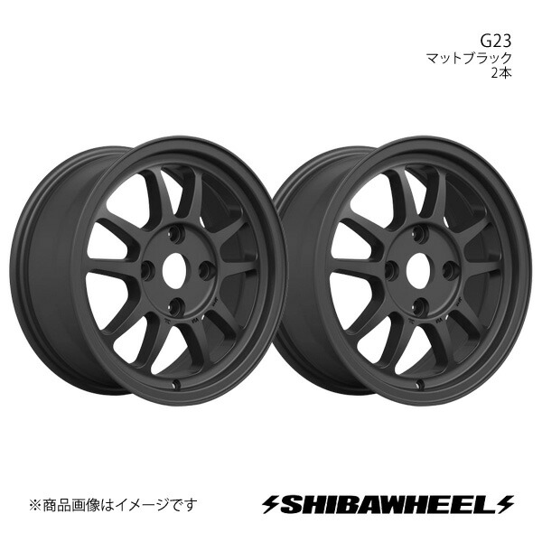 楽天市場】SHIBATIRE シバタイヤ シバホイール G23 アルミホイール4本
