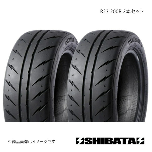 SHIBATIRE シバタイヤ R23 205/45R17 200R タイヤ単品 2本セット R1412×2|千歳交易 店
