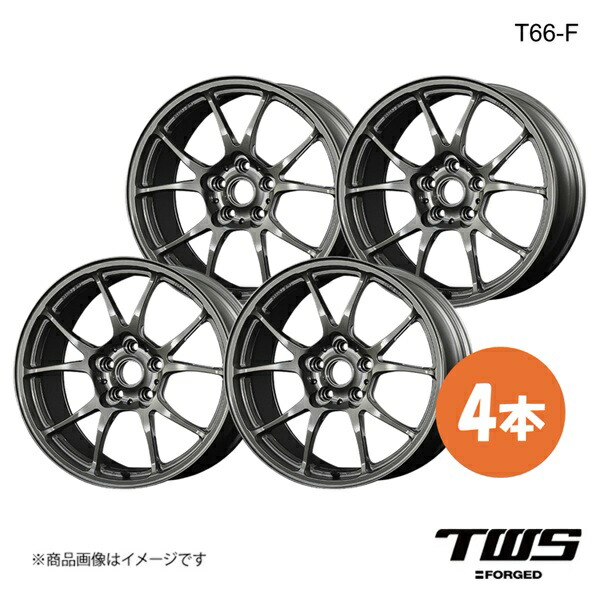 TWS ティーダブリューエス T66-F ホイール 4本【16×7.0J 4/100 INSET35 グロスガンメタ(GGM)】