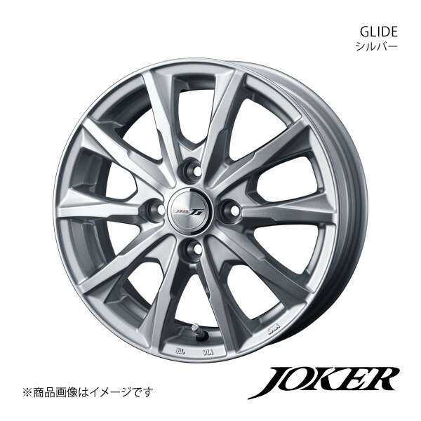 JOKER/GLIDE ルーミー M900系 アルミホイール1本【14×5.0J 4-100 INSET39 シルバー】0039603