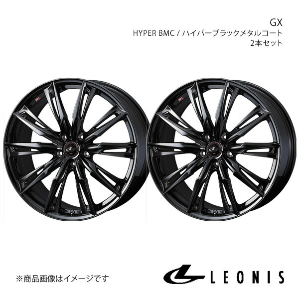 LEONIS/GX デイズ B21W アルミホイール2本セット【15×4.5J 4-100 INSET45 HYPER BMC】0040956×2