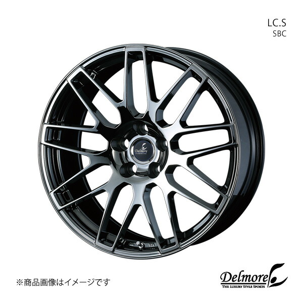 Delmore/LC.S アルファード 40系 アルミホイール1本 【19×8.0J 5-120 INSET25 SBC】0038696