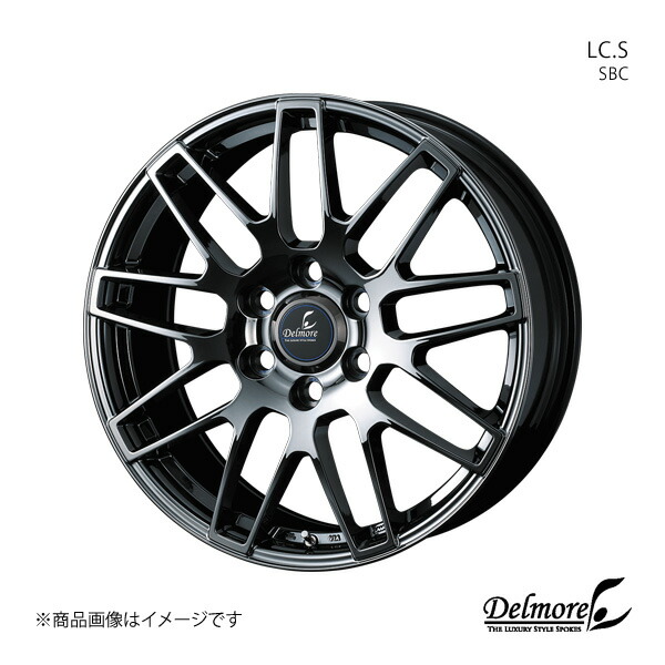Delmore/LC.S LX 300系 アルミホイール1本 【20&times;8.0J 6-139.7 INSET55 SBC】 0041093｜千歳交易 店