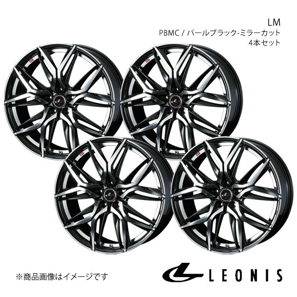 LEONIS/LM インプレッサ GH系 アルミホイール4本セット【15×6.0J 5-100 INSET45 PBMC】0040781×4|千歳交易 店
