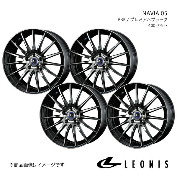 LEONIS/NAVIA 05 ラフェスタハイウェイスター CWE系 アルミホイール4本セット【15×6.0J 5-114.3 INSET50 BPB】0036254