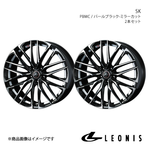 LEONIS/SK IS 30系 アルミホイール2本セット【16&times;6.5J 5-114.3 INSET40 PBMC】0039052&times;2｜千歳交易 店 31,015円