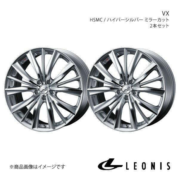 LEONIS/VX CR-V RE3/RE4 アルミホイール2本セット【19×7.5J 5-114.3 INSET53 HSMC】0033282×2|千歳交易 店