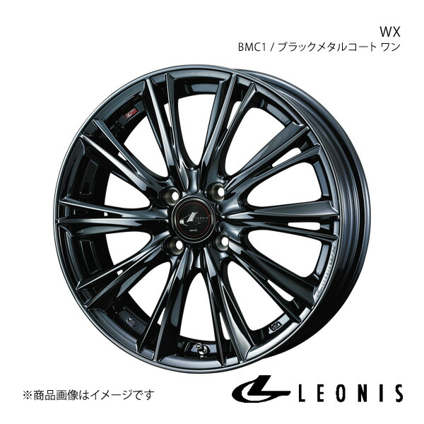 LEONIS/WX N-ONE JG3/JG4 アルミホイール1本【16×5.0J 4-100 INSET45 BMC1(ブラックメタルコート ワン)】0039263 16,881円