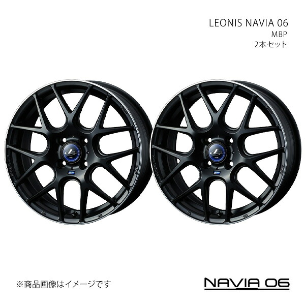 LEONIS NAVIA 06 レオニス ナヴィアゼロシックス ホイール 2本セット 0037601×2 【15×4.5J 4-100 INSET45 MBP】|千歳交易 店