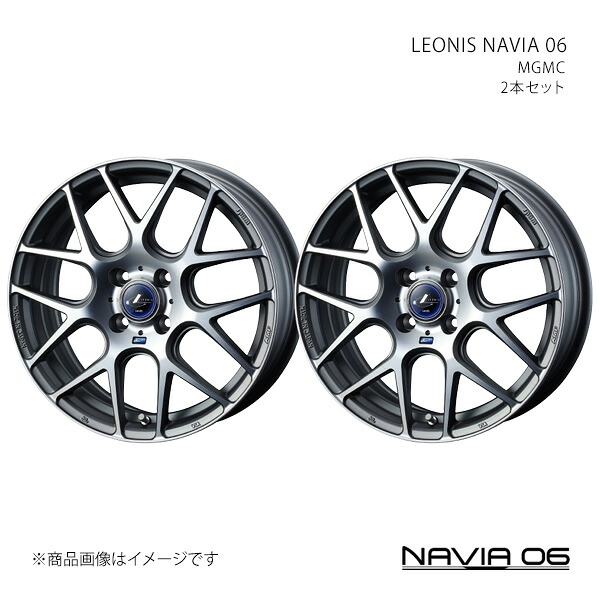 LEONIS NAVIA 06 レオニス ナヴィアゼロシックス ホイール 2本セット 0037600&times;2 【15&times;4.5J 4-100 INSET45 MGMC】｜千歳交易 店