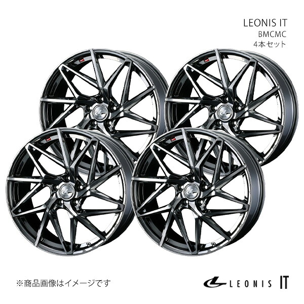 LEONIS IT レオニス アイティー ホイール 4本セット 0040618&times;4 【19&times;7.5J 5-114.3 INSET48 BMCMC】｜千歳交易 店