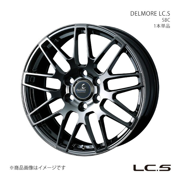 DELMORE LC.S デルモア エルシーエス ホイール 1本単品 0041093 【20&times;8.0J 6-139.7 INSET55 SBC】｜千歳交易 店