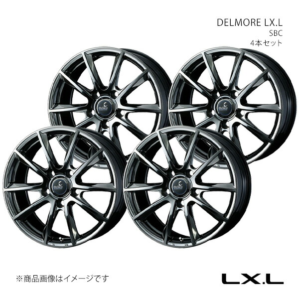 DELMORE LX.L エルエックスエル ホイール 4本セット 0039239×4 【20×8.5J 5-150 INSET55 SBC】