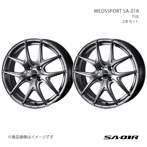 WEDSSPORT SA-01R ウェッズスポーツ エスエーゼロワンアール ホイール 2本セット 0074664×2 【15×6.0J 4-100 INSET38 PSB】|千歳交易 店