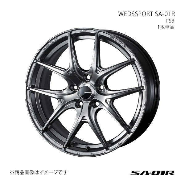 WEDSSPORT SA-01R ウェッズスポーツ エスエーゼロワンアール ホイール 1本単品 0074686 【18×9.5J 5-100 INSET45 PSB】|千歳交易 店