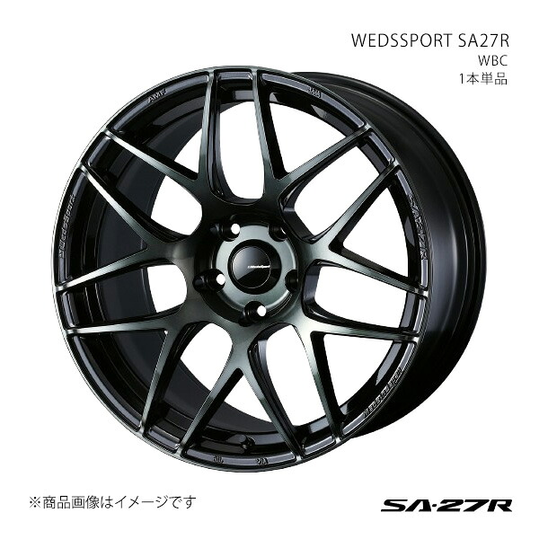 SA27R エスエーニーナナアール リーフ ZE0 アルミホイール1本単品 0074174【18×7.5J 5-114.3 INSET45 WBC】