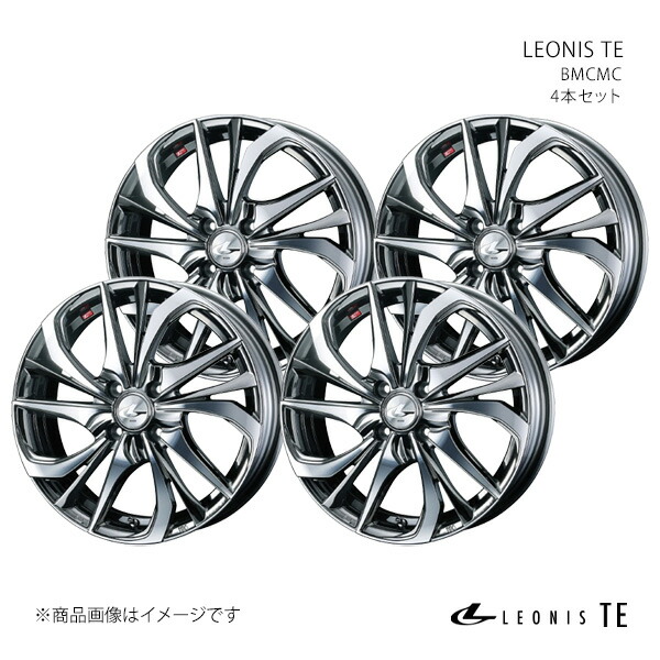 LEONIS TE レオニス ティーイー ホイール 4本セット 0038757×4 【17×6.5J 4-100 INSET50 BMCMC】