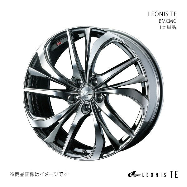 LEONIS TE スカイライン V36セダン/FR ホイール 1本単品 0038799【20×8.5J 5-114.3 INSET45 BMCMC(ブラックメタルコートミラーカット)】