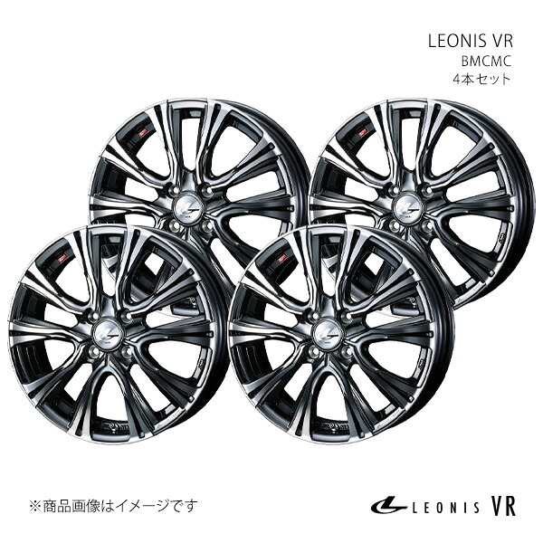 LEONIS VR レオニス ブイアール ホイール 4本セット 0041242×4 【17×6.5J 4-100 INSET50 BMCMC】