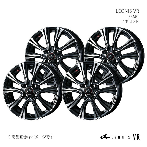 LEONIS VR レオニス ブイアール ホイール 4本セット 0041214×4 【15×5.5J 4-100 INSET50 PBMC】