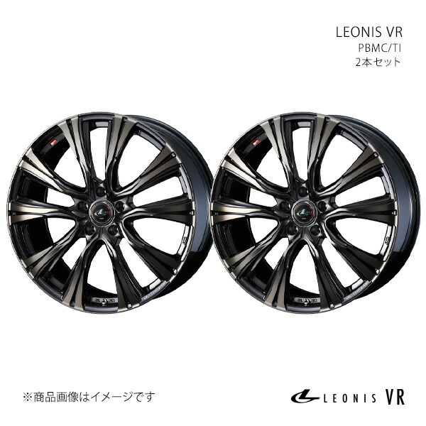 LEONIS VR レオニス ブイアール ホイール 2本セット 0041228×2 【16×6.0J 4-100 INSET50 PBMC/TI】