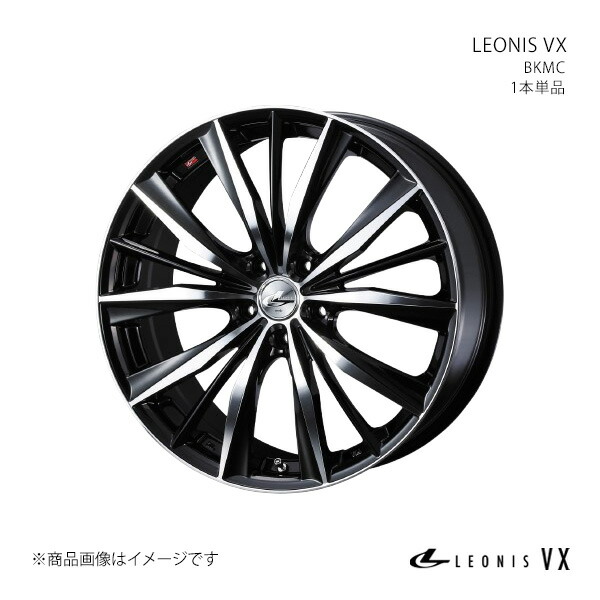 LEONIS VX レオニス ブイエックス ホイール 1本単品 0033292 【20×8.5J 5-114.3 INSET35 BKMC】