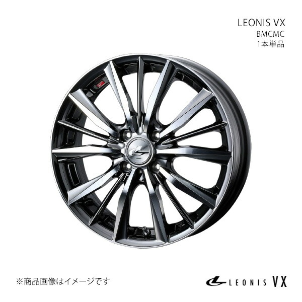 LEONIS VX レオニス ブイエックス ホイール 1本単品 0033252 【16×6.0J 4-100 INSET50 BMCMC】