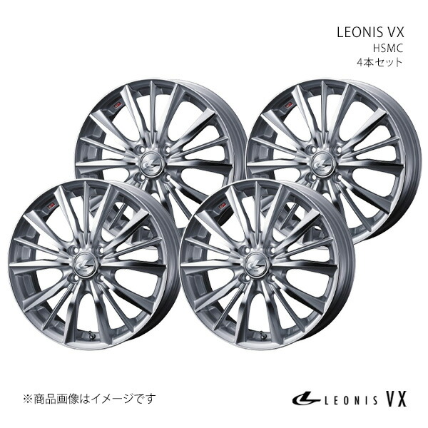 LEONIS VX レオニス ブイエックス ホイール 4本セット 0033237×4 【15×6.0J 4-100 INSET43 HSMC】