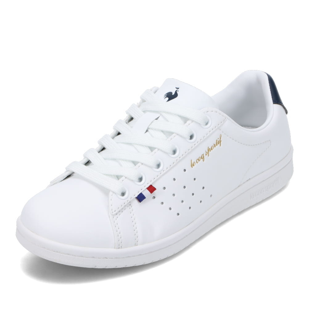 ルコックスポルティフ le coq sportif QL1VJC02WN レディース靴 靴 シューズ 2E好いかげんに スニーカー 厚地の外套スニーカー 天使の都市ローランSL ローカットスニーカー 軽さ 填まる感 一般受け ブランド名 白いこと