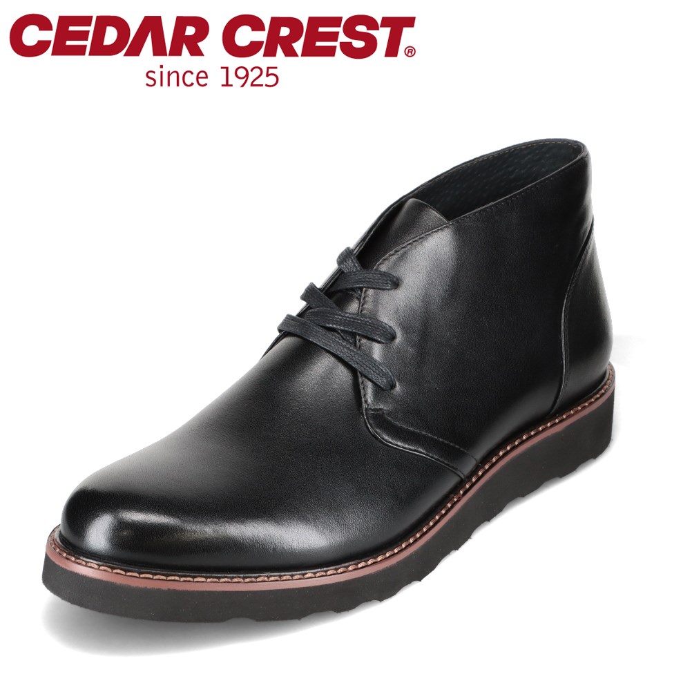 セダークレスト CEDAR CREST CC-1561 メンズ靴 靴 シューズ 2E相当 ビジネス シューズ カジュアル 革靴 消臭 通勤 オフィス シンプル ブラック