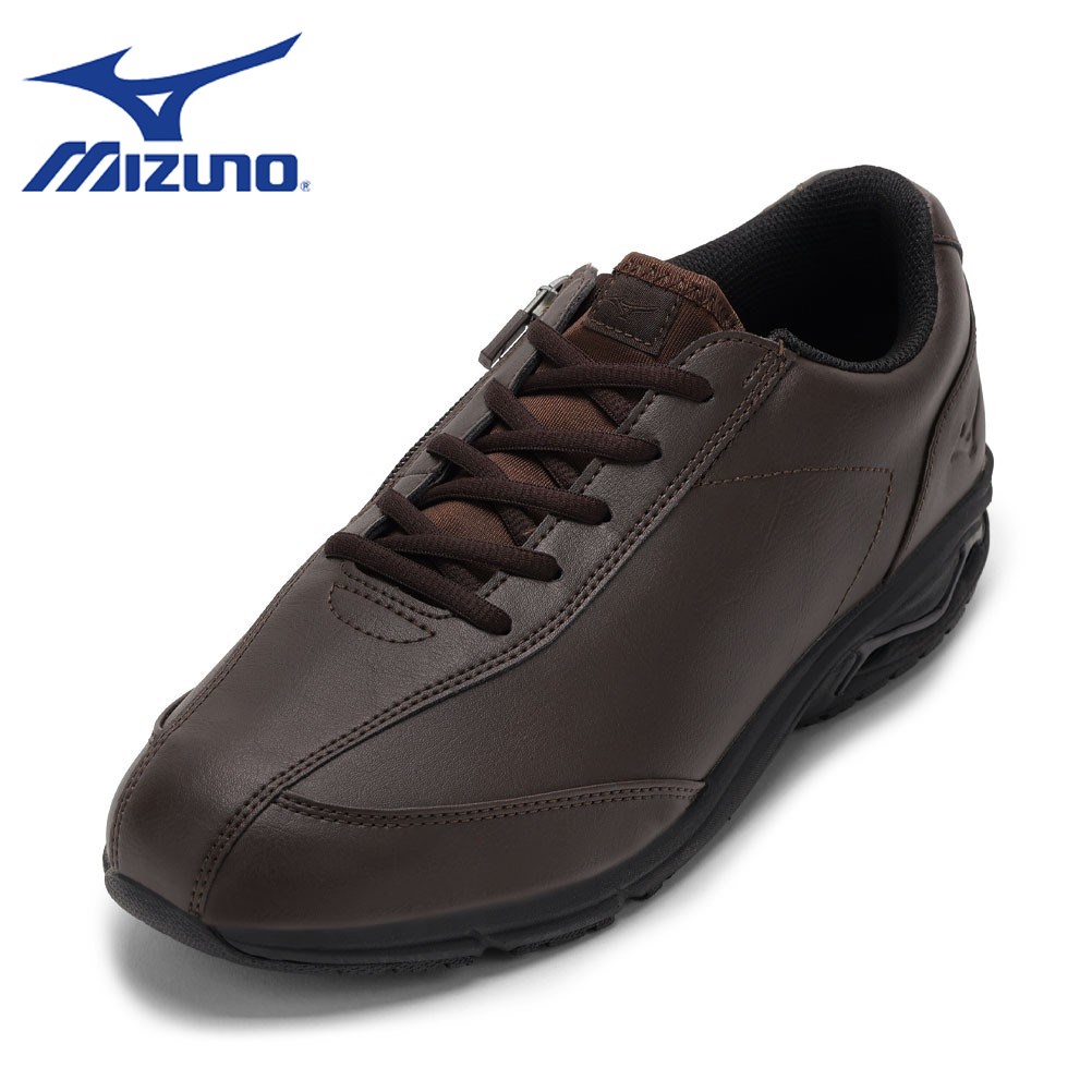 ミズノ mizuno B1GR240058 メンズ靴 靴 シューズ スニーカー ローカットスニーカー ウォーキングシューズ NS WALK 6 分かりやすい ジッパー 着脱飾り気の無い 一般受け ブランド名 うす暗い赤銅色