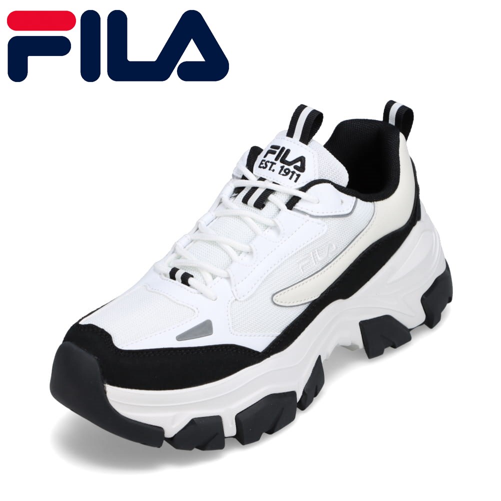フィラ FILA FC-5239WWHBK レディース靴 靴 シューズ 厚底スニーカー Infinito ローカットスニーカー カジュアル 人気 ブランド ホワイト×ブラック