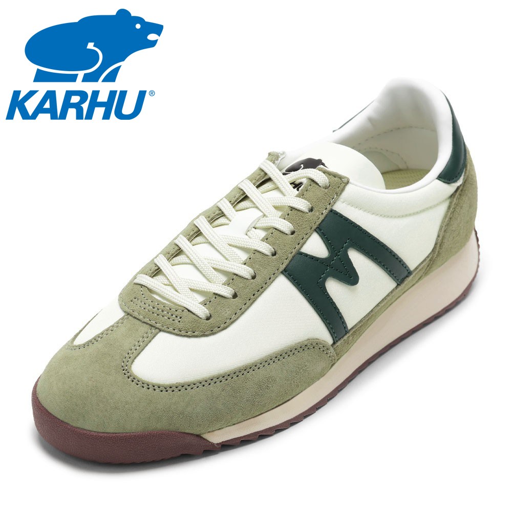 【全品P15倍！14日20:00～28H限定】カルフ KARHU KH805078 メンズ靴 靴 シューズ 2E スニーカー ランニング シューズ メスタリ エアクッション ローカットスニーカー クラシック 人気 ブラン グリーン