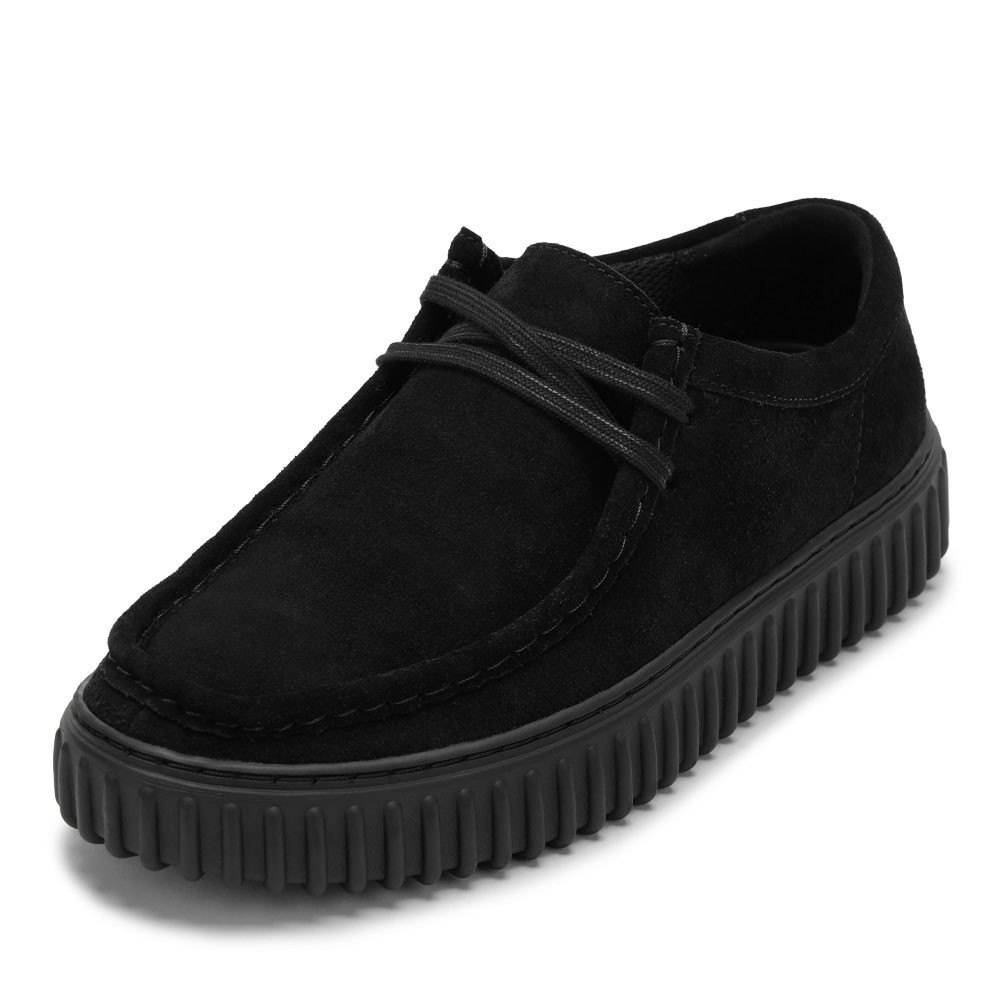 クラークス Clarks 26172019 メンズ靴 靴 シューズ 3E好いかげんに 心地よい シューズ モカシン 厚底 軽さ Torhill Lo トーヒルロー スエードクロス 座蒲団性 耐久性 古典派音楽 流行り 一般受け ブランド名 黒いこと