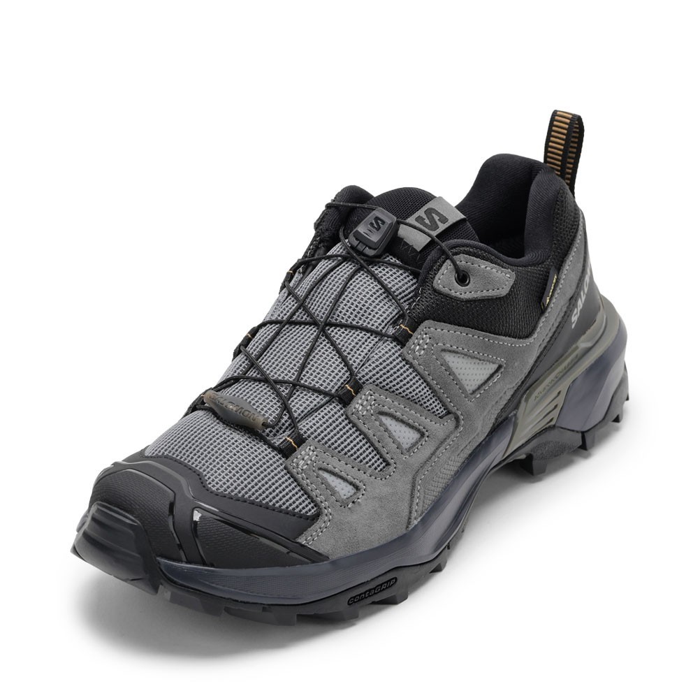【全品P15倍！25日00:00～26H】サロモン SALOMON L47571400 メンズ靴 靴 シューズ 2E相当 スニーカー 防水 ハイキング シューズ GORE-TEX クッション性 X ULTRA 360 LTR GTX グリップ ローカットスニーカー 人気 ブランド ブラック&times;グレー｜靴ドットコム 店