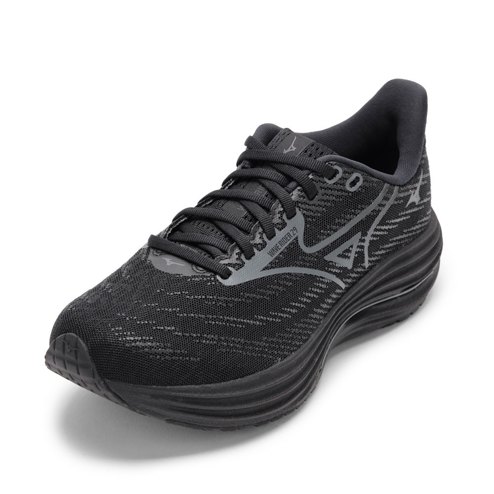 ミズノ MIZUNO J1GC256503 メンズ靴 靴 シューズ 4E好いかげんに スニーカー 駈けっくら ウォーキング シューズ 軽さ WAVE RIDER 29SW 座布団性 ぼうぜん自失吸いあげる 高手向かい ローカットスニーカー 一般受け ブランド名 黒いこと×黒いこと