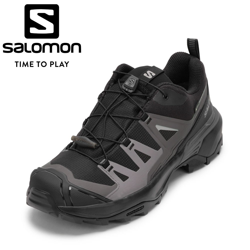 【全品P5倍!21日~24日】サロモン SALOMON L47453200 メンズ靴 靴 シューズ 2E スニーカー アウトドア 防水 GORE-TEX 滑りにくい 防滑 X ULTRA 360 GTX グリップ力 ローカットスニーカー 人気 ブランド ブラック|靴ドットコム 店