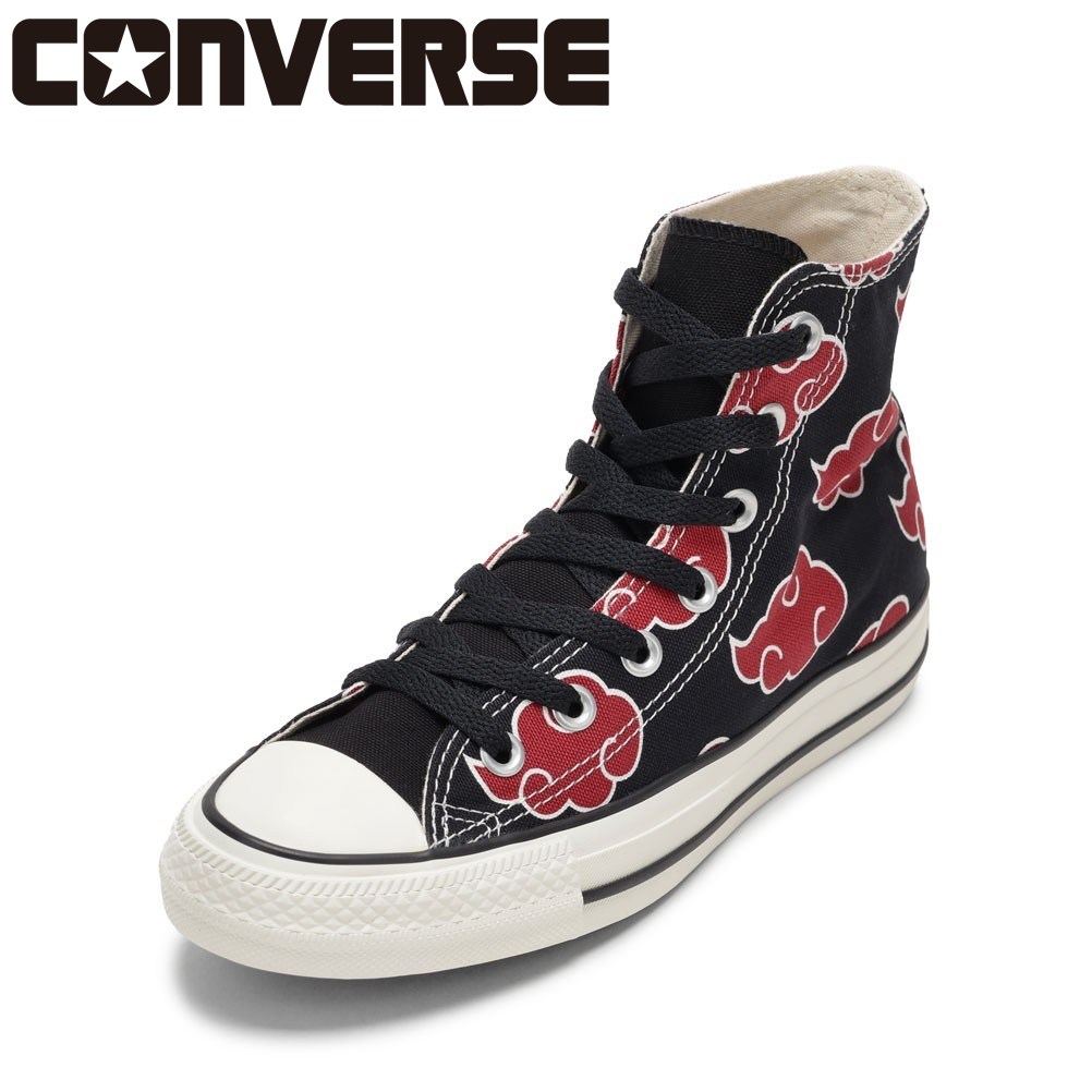 【全品P5倍!21日~24日】コンバース CONVERSE 31317151L レディース靴 靴 シューズ 2E スニーカー 軽量 クッション性 NARUTO ナルト アニメ 漫画 通気性 AS HI / NARUTO SHI ハイカットスニーカー 人気 キャラクター ブランド マルチカラー|靴ドットコム 店