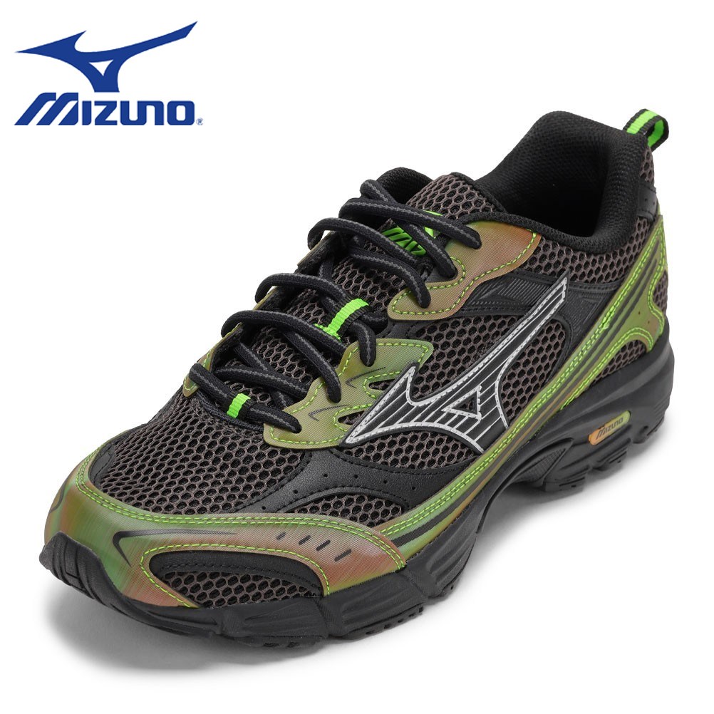 ミズノ MIZUNO D1GA261501 メンズ靴 靴 シューズ 3E MXR MIDNIGHT VELOCITY PACK ミッドナイトベロシティパック スニーカー 東京ドリフトモデル ローカットスニーカー ランニングシューズ 人気 ブランド グリーン｜靴ドットコム 店