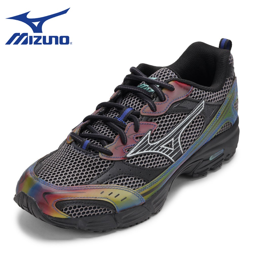 ミズノ MIZUNO D1GA261502 メンズ靴 靴 シューズ 3E MXR MIDNIGHT VELOCITY PACK ミッドナイトベロシティパック スニーカー 東京ドリフトモデル ローカットスニーカー ランニングシューズ 人気 ブランド ブルー&times;ブラック｜靴ドットコム 店