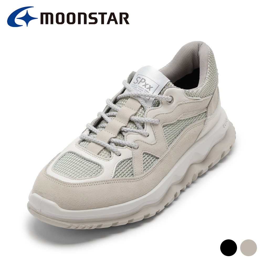 【全品P10倍!19日20:00~28H】ムーンスター moonstar SX 78C07PL メンズ靴 靴 シューズ 2E スニーカー 軽量 吸湿 速乾 滑りにくい 防滑 メッシュ 反発性 弾力性 衝撃吸収 レザー ローカットスニーカー 人気 ブランド|靴ドットコム 店