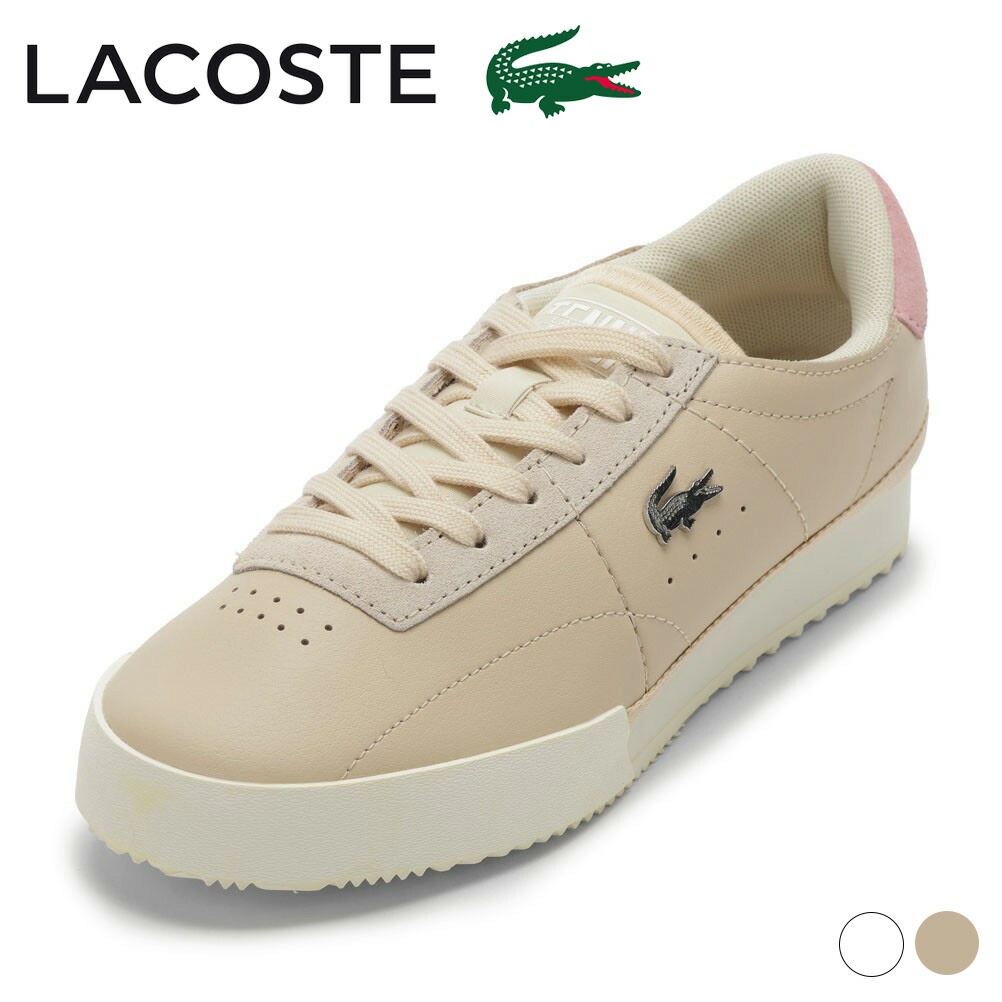 【全品P5倍！6日～9日まで】ラコステ LACOSTE 50SFA0156 レディース靴 靴 シューズ 2E相当 スニーカー コート シューズ グリップ性 AURA 225 1 SFA レザー スエード ステッチ ヴィンテージ ローカットスニーカー 人気 ブランド