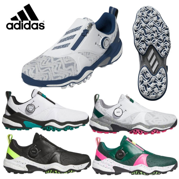 アディダス ゴルフ (adidas)吊りひも騒々しい混乱25 ボア  (CODECHAOS 25 BOA)［NKZ93］スパイク受け答え ゴルフシューズ  [EE好いかげんに] 【2024真似形】【日本定まり品】