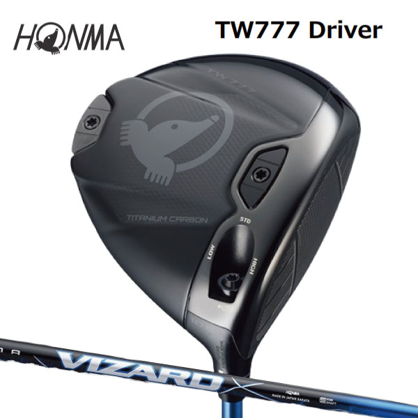 本間ゴルフ (ホンマ) T//WORLD (ツアーワールド) TW777 ドライバー VIZARD BLUE カーボンシャフト 【2026モデル】【HONMA】